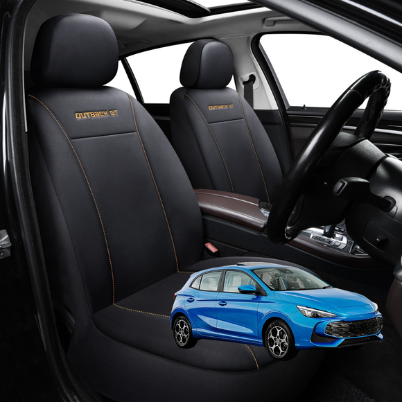 Car Front Seat Cover for MG 3 2011 - 2024 - Black - 27 x 26 x 10 cm