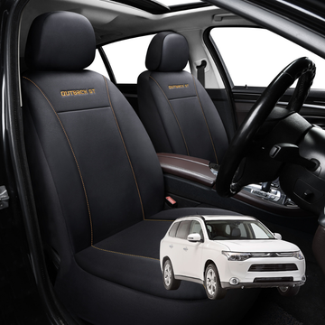 Car Front Seat Cover for Mitsubishi Outlander 2018 - 2021 (ZJ/ZK/ZL) - Black - 27 x 26 x 10 cm
