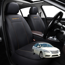 Car Front Seat Cover for Nissan Pulsar 2013 - 2017 C12, B17 - Black - 27 x 26 x 10 cm-1