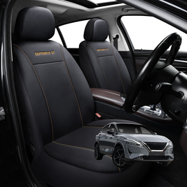 Car Front Seat Cover for Nissan QASHQAI 2022 - Current (J12) - Black - 27 x 26 x 10 cm