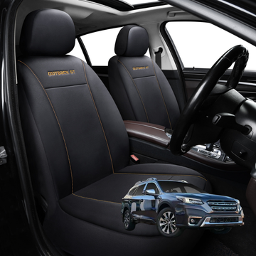 Car Front Seat Cover for Subaru Outback 2015 - 2021 5GEN, 6GEN - Black - 27 x 26 x 10 cm