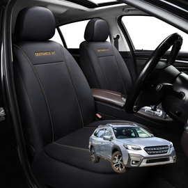 Car Front Seat Cover for Subaru Outback 2021 - Current 6GEN - Black - 27 x 26 x 10 cm