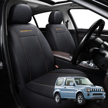 Car Front Seat Cover for Suzuki Jimny 2018 - Current Auto - Black - 27 x 26 x 10 cm