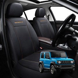 Car Front Seat Cover for Suzuki Jimny 2018 - Current Manual - Black - 27 x 26 x 10 cm