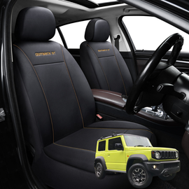 Car Front Seat Cover for Suzuki Jimny XL Auto 2023 - Current (GLX) - Black - 27 x 26 x 10 cm