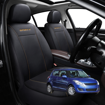 Car Front Seat Cover for Suzuki Swift 2011 - 2017 (FZ) - Black - 27 x 26 x 10 cm