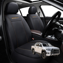 Car Front Seat Cover for Toyota Hilux Double Cab 2015 - Current - Black - 27 x 26 x 10 cm-1