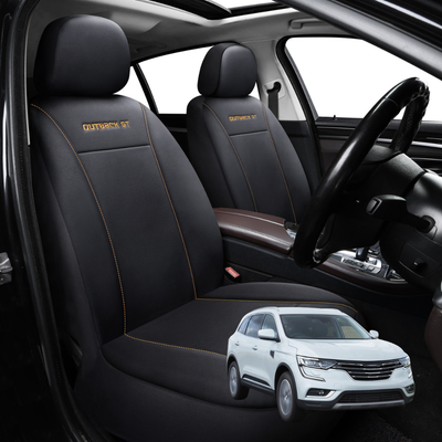 Car Front Seat Cover for Renault KOLEOS 2016 - Current (HC) - Black - 27 x 26 x 10 cm