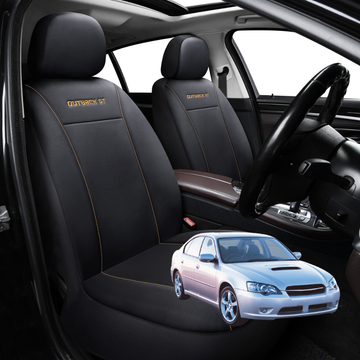 Car Front Seat Cover for Subaru Liberty 2003 - 2009 4GEN - Black - 27 x 26 x 10 cm