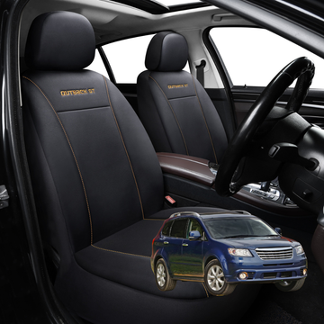Car Front Seat Cover for Subaru Tribeca 2005 - 2014 (B9) - Black - 27 x 26 x 10 cm