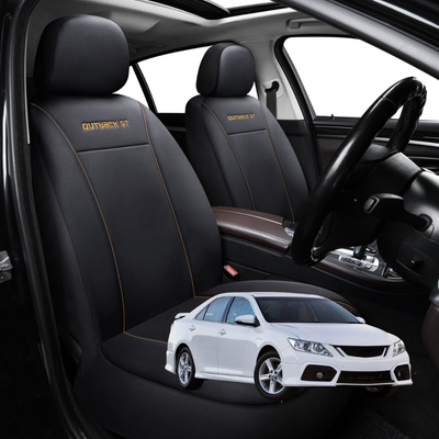 Car Front Seat Cover for Toyota Aurion 2012 - 2017 (XV50) - Black - 27 x 26 x 10 cm