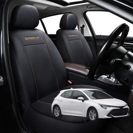 Car Front Seat Cover for Toyota Corolla 2018 - Current Hatch - Black - 27 x 26 x 10 cm