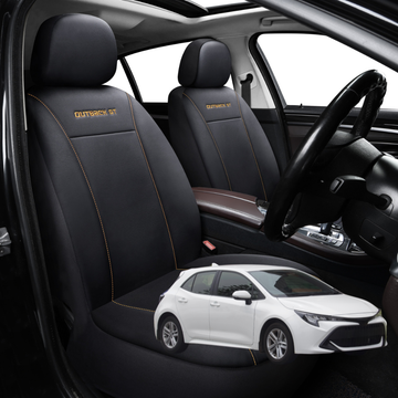 Car Front Seat Cover for Toyota Corolla 2018 - Current Hatch - Black - 27 x 26 x 10 cm