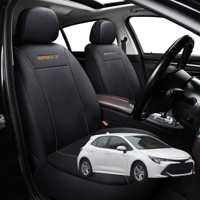 Car Front Seat Cover for Toyota Corolla 2018 - Current Hatch - Black - 27 x 26 x 10 cm