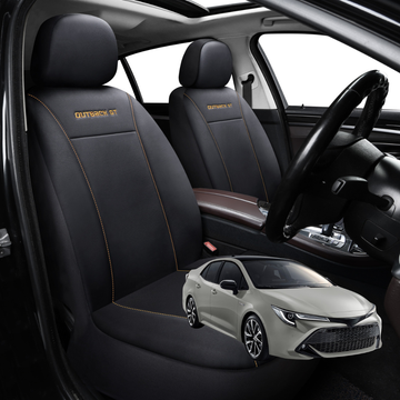 Car Front Seat Cover for Toyota Corolla 2019 - Current Sedan - Black - 27 x 26 x 10 cm