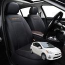 Car Front Seat Cover for Toyota Prius C 2012 - 2020 NHP10 - Black - 27 x 26 x 10 cm-1