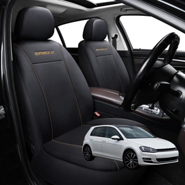 Car Front Seat Cover for VolksWagen Golf 2013 - 2021 Hatch/Wagon (MK7) - Black - 27 x 26 x 10 cm