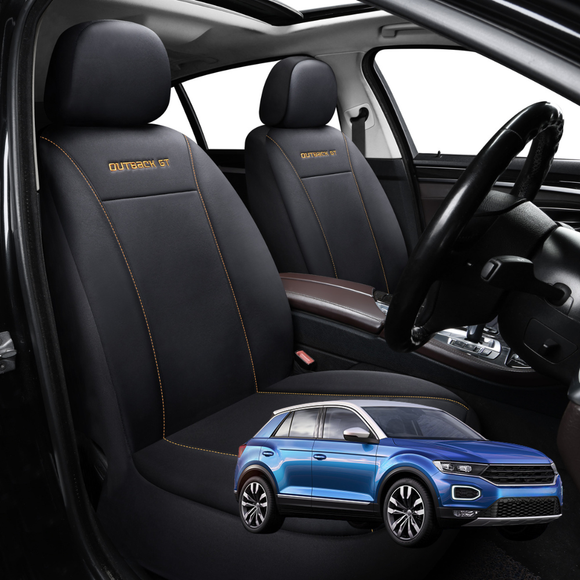 Car Front Seat Cover for VolksWagen T-Roc 2017 - Current (A1) - Black - 27 x 26 x 10 cm