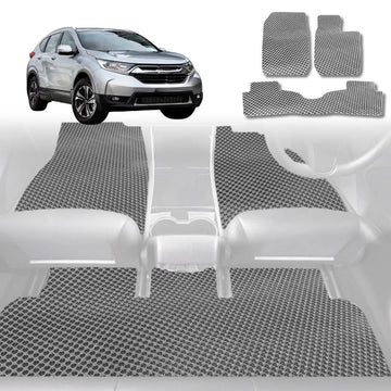 6D Diamond Car Floor Mats for Honda CR-V 2012 - 2017 RM - Custom-Fit Carpet Liner - 0