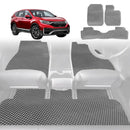 6D Diamond Car Floor Mats for Honda CR-V 2017 - 2022 RW - Custom-Fit Carpet Liner-2