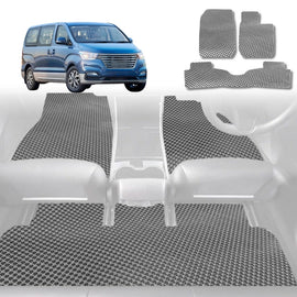 6D Diamond Car Floor Mats for Hyundai iMAX 2007 - Current TQ - Custom-Fit Carpet Liner - 0