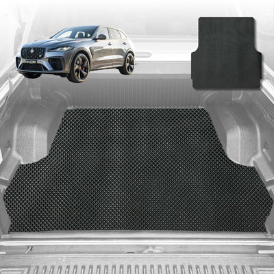 6D Diamond Car Boot Mat for Jaguar F-PACE 2016 - Current X761  - Heavy Duty Carpet Liner