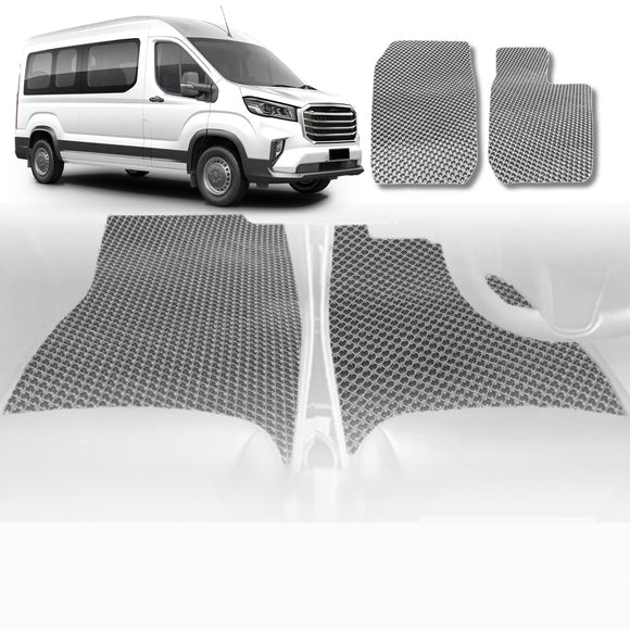 6D Diamond Car Floor Mats for LDV G10 Van 2015 - Current SV7A, SV7C - Custom-Fit Carpet Liner