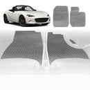6D Diamond Car Floor Mats for Mazda MX-5 2015 - Current (ND) - Custom-Fit Carpet Liner-2