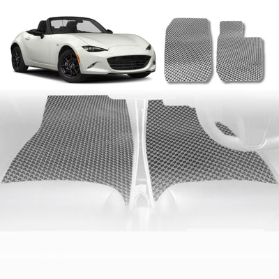 6D Diamond Car Floor Mats for Mazda MX-5 2015 - Current (ND) - Custom-Fit Carpet Liner - 0