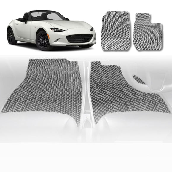 6D Diamond Car Floor Mats for Mazda MX-5 2015 - Current (ND) - Custom-Fit Carpet Liner
