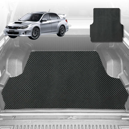 6D Diamond Car Boot Mat for Subaru Impreza 2011 - 2016 G3, G4 (Sedan) - Heavy Duty Carpet Liner