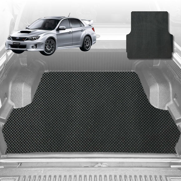 6D Diamond Car Boot Mat for Subaru Impreza 2011 - 2016 G3, G4 (Sedan) - Heavy Duty Carpet Liner