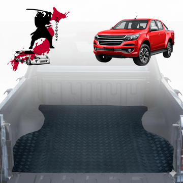 Black Samurai UTE Tub Mat Tray Liner for Holden Colorado Ute Dual Cab VE, VF 2012-2020 - Black