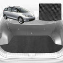 6D Diamond Car Boot Mat for Toyota Tarago 2006 - 2020 (Estima) 7 Seater  - Heavy Duty Carpet Liner-1