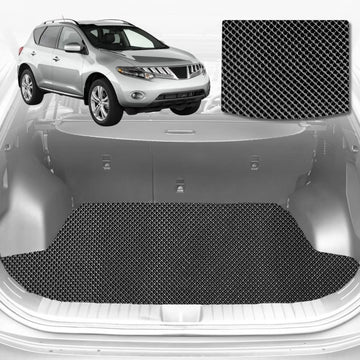 6D Diamond Car Boot Mat for Nissan Murano 2009 - 2015 Z51  - Heavy Duty Carpet Liner