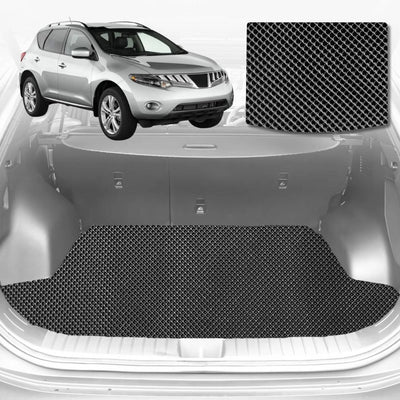 6D Diamond Car Boot Mat for Nissan Murano 2009 - 2015 Z51  - Heavy Duty Carpet Liner
