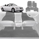 6D Diamond Car Floor Mats for BMW 3 Series 2005 - 2013 Coupe/Convertible (E92 E93) - Custom-Fit Carpet Liner-2