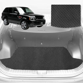 6D Diamond Car Boot Mat for Land Rover Range Rover Sport 2005 - 2013 L320 (3rd Row seats up/7 seater) - Heavy Duty Carpet Liner