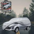 Silvershield Outdoor Car Cover for Peugeot 4007 SUV 2007 - 2012 LC - Grey-1
