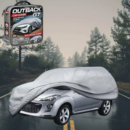 Silvershield Outdoor Car Cover for Peugeot 4007 SUV 2007 - 2012 LC - Grey