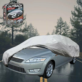 Silvershield Outdoor Car Cover for Ford Mondeo 2012 - 2015 (MK4) XXL - Grey