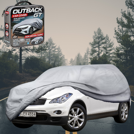 Silvershield Outdoor Car Cover for Infiniti QX70 2013 - 2018 S51 LC - Grey