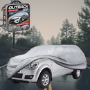 Silvershield Outdoor Car Cover for GWM Haval V240 Dual Cab 2011 - 2016 (Wingle 5) XL - Grey-1