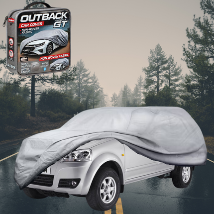 Silvershield Outdoor Car Cover for GWM Haval V240 Dual Cab 2011 - 2016 (Wingle 5) XL - Grey