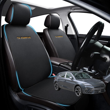 Car Front Sideless Seat Cushion for Cupra Leon 2020 - Current Mk4 (KL1/KL8) - Pressure Relief - 27 x 26 x 10 cm