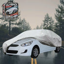 Silvershield Outdoor Car Cover for Hyundai Accent 2011 - 2018 (R8) L - Grey-1