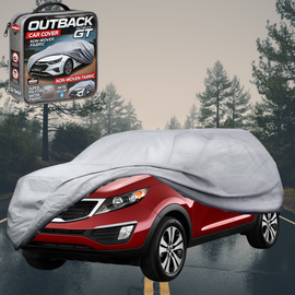 Silvershield Outdoor Car Cover for Kia Sportage 2010 - 2015 LC - Grey