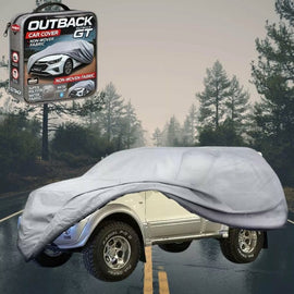 Silvershield Outdoor Car Cover for Mitsubishi Pajero 2000 - 2006 (NM NP) LC - Grey