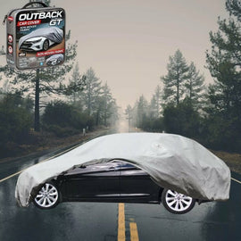 Silvershield Outdoor Car Cover for Hyundai i45 2010 - 2014 YF L - Grey