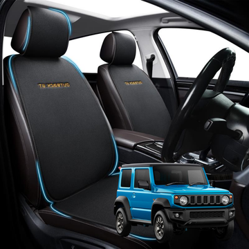 Car Front Sideless Seat Cushion for Suzuki Jimny 2018 - Current Manual - Pressure Relief - 27 x 26 x 10 cm